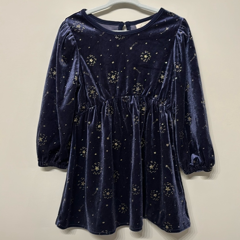 Sweet little Holiday Celebration Peek Dress Size 2T